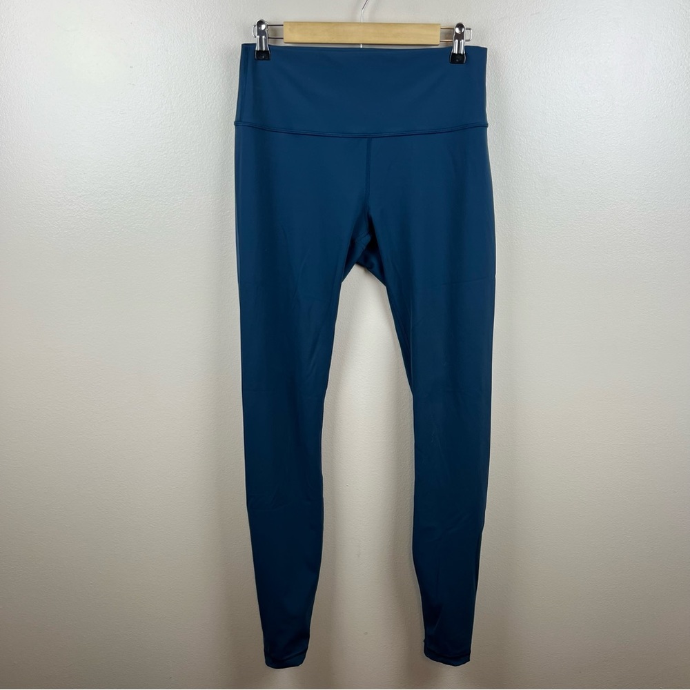 Lululemon Wunder Under High Rise Tight Leggings 10 Full-On Luxtreme Night Diver